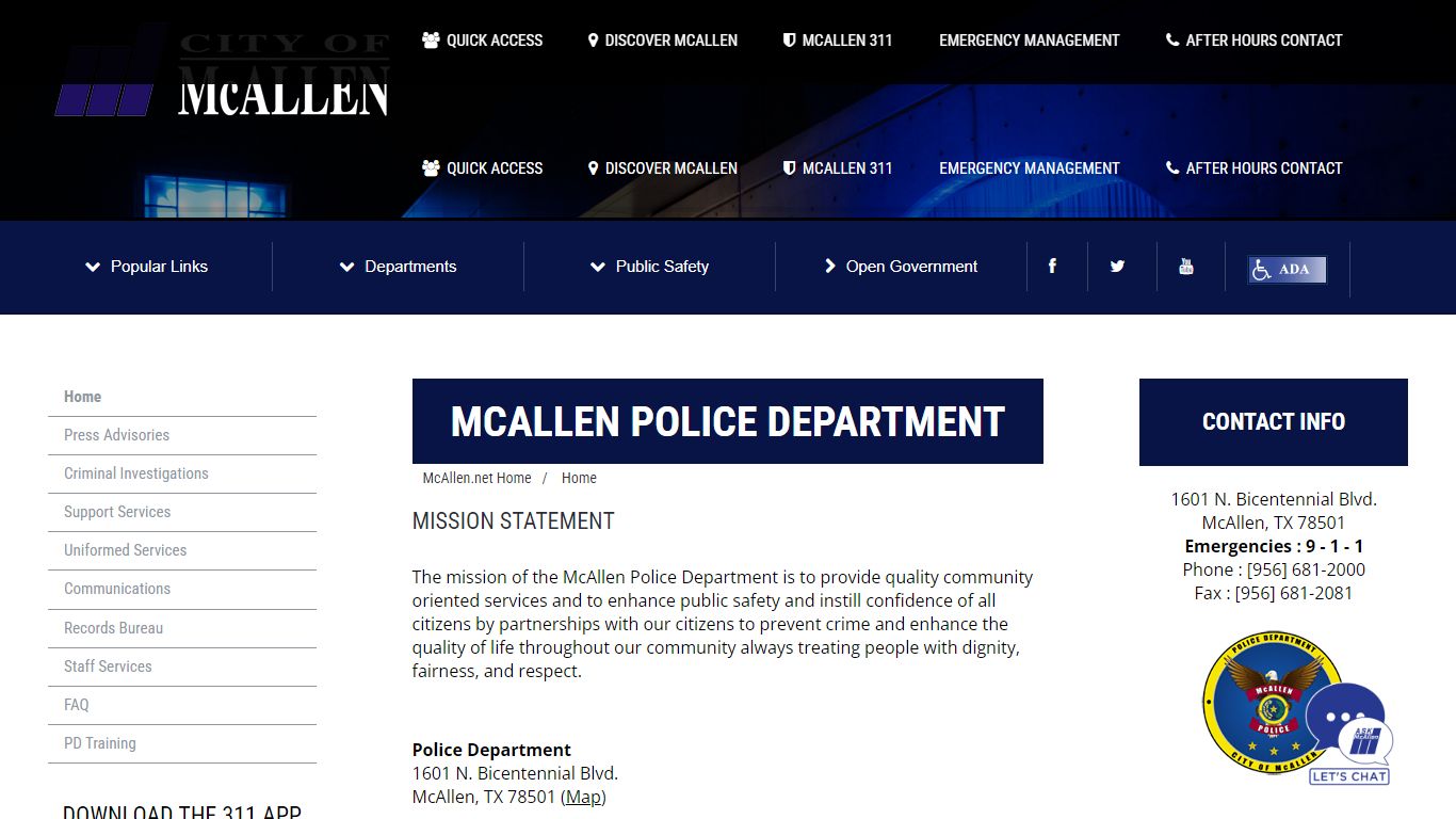 McAllen Police Department